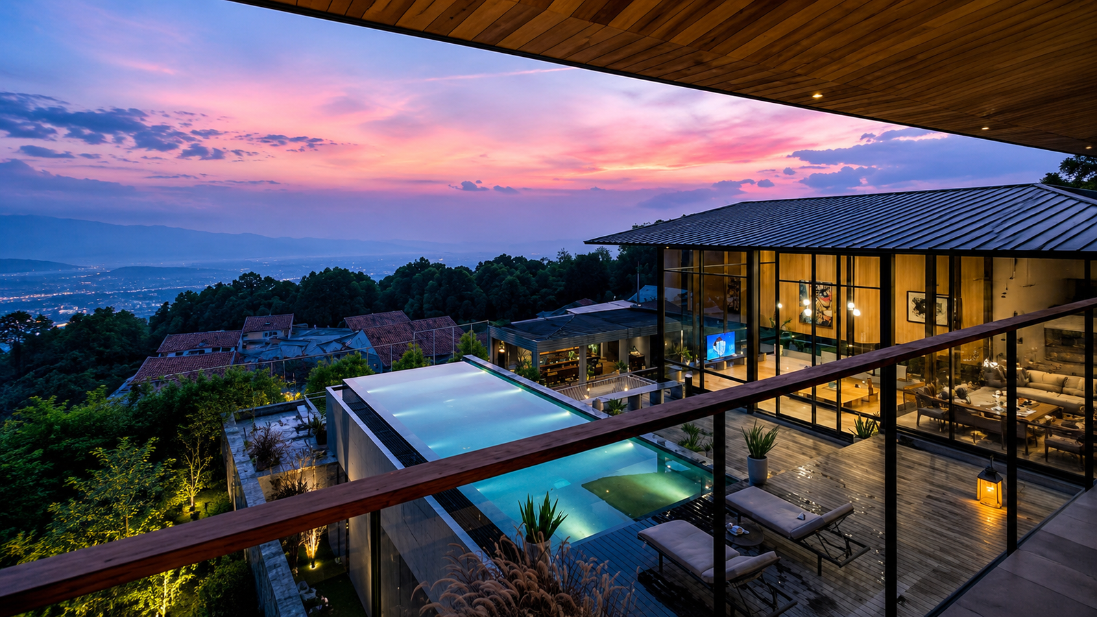 Private villa Villora di Bandung